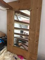 Steigerhouten spiegel, Huis en Inrichting, Kasten | Kledingkasten, Ophalen, Zo goed als nieuw, 25 tot 50 cm, 50 tot 100 cm