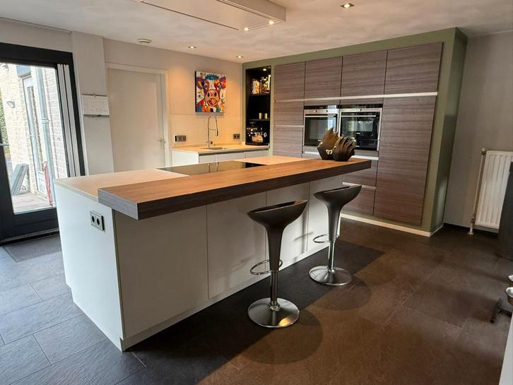 SIEMATIC keuken met Siemens apparatuur, Huis en Inrichting, Keuken | Complete keukens, Zo goed als nieuw, Overige typen, Crème