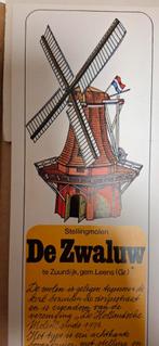 Hollandse Stellingmolen Bouwplaat - Nieuw in Kleur, Ophalen of Verzenden, Nieuw
