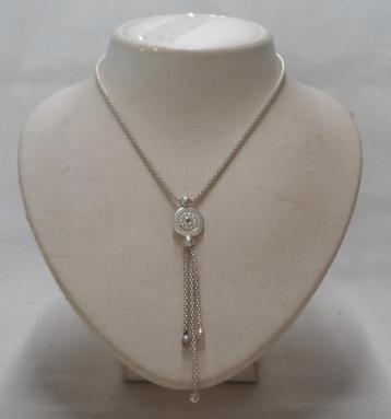 Zilveren ketting met hanger nr.428 beschikbaar voor biedingen