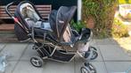 Topmark duowagen incl accessoires!, Kinderen en Baby's, Tweelingen en Meerlingen, Ophalen of Verzenden, Zo goed als nieuw, Kinderwagen of Buggy