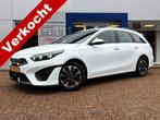 Kia Ceed Sportswagon 1.6 GDI PHEV DynamicPlusLine | Adapt. C, Auto's, Kia, Stof, Gebruikt, Wit, Geïmporteerd