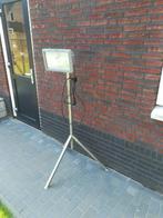 Bouwlamp op statief, Ophalen, Gebruikt, Met statief, Lamp