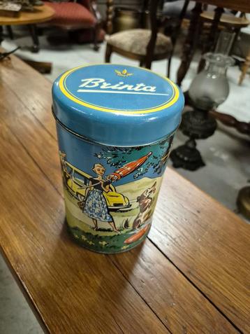 Vintage Brinta Blik - Scholtens Fabrieken 1950s beschikbaar voor biedingen