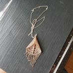 Prachtige vintage zilveren filigrain ketting, Ophalen of Verzenden, Zo goed als nieuw, Zilver, Zilver