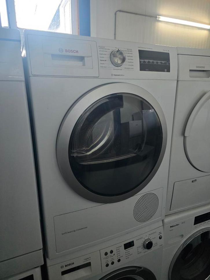 Keurige ruime Bosch Serie6 warmtepompdroger! 8KG! Garantie!, Witgoed en Apparatuur, Wasdrogers, Zo goed als nieuw, Condens, 8 tot 10 kg