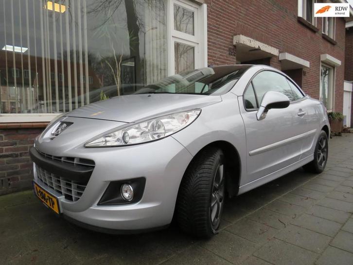 Peugeot 207 CC 1.6 VTi Roland Garros CABRIO LEDER AUTOMAAT, Auto's, Peugeot, Bedrijf, Te koop, ABS, Airbags, Airconditioning, Bluetooth