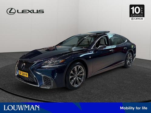 Lexus LS 500h AWD F Sport Line | De top in Luxe & Comfort |, Auto's, Lexus, Bedrijf, Te koop, LS(-H), 360° camera, 4x4, ABS, Adaptive Cruise Control