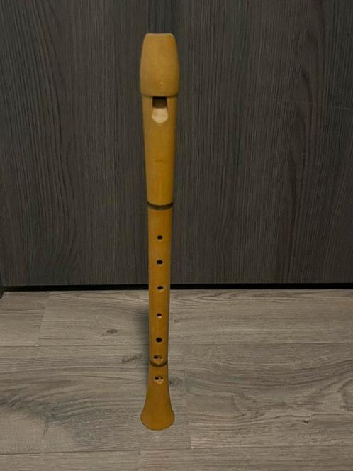Moeck fluit ongeveer 48 cm lang hout, Muziek en Instrumenten, Blaasinstrumenten | Blokfluiten, Gebruikt, Ophalen of Verzenden