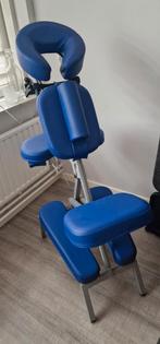 Massage Stoel / Behandelstoel - Blauw, Ophalen of Verzenden, Zo goed als nieuw, Massagestoel of Kussen