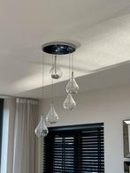 Hanglamp | bollen | druppels | glas | zilver, Glas, Ophalen of Verzenden, Eichholtz, Eric Kuster, moderne stijl, Zo goed als nieuw