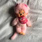 Monchhichi Sekiguchi aapje roze, Ophalen of Verzenden, Zo goed als nieuw, Pop