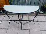 Kaptafel / make up tafel met spiegel, Ophalen, Gebruikt, Metaal of Aluminium, 50 tot 100 cm