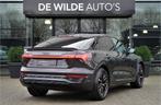 Audi Q8 Sportback e-tron 50 quattro S-line Pano Luchtvering, Auto's, Audi, Automaat, Zwart, Bruin, Q8 e-tron