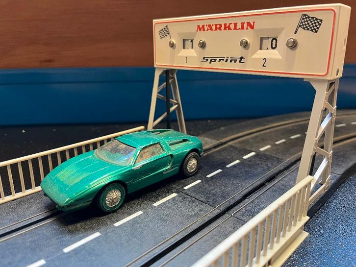 Marklin Sprint - Mercedes C111 1311, Kinderen en Baby's, Speelgoed | Racebanen, Gebruikt, Racebaan, Elektrisch, Overige merken
