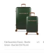 SUITSUIT NIEUW FAB SEVENTIES CLASSIC BEETLE GREEN duo 55/76, Ophalen of Verzenden, Zo goed als nieuw, Hard kunststof, 70 cm of meer