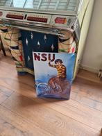 Emaille bord NSU, Antiek en Kunst, Antiek | Emaille, Ophalen of Verzenden