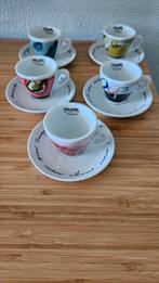 Caffè Musetti expresso kop en schotels, als NIEUW!, Huis en Inrichting, Keuken | Servies, Keramiek, Ophalen of Verzenden, Zo goed als nieuw