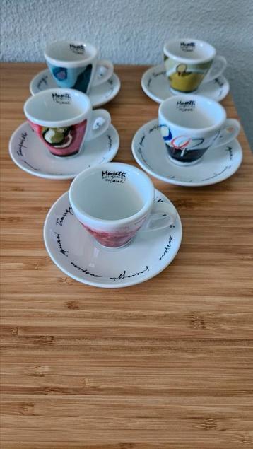 Caffè Musetti expresso kop en schotels, als NIEUW! beschikbaar voor biedingen