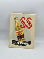 Reclamebord SS limonade de Snelle Sprong Tegel jaren 40, Ophalen of Verzenden, Zo goed als nieuw, Reclamebord