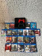 PS4 met 2 controllers + games!, Spelcomputers en Games, Met 2 controllers, Ophalen of Verzenden, Original, 500 GB
