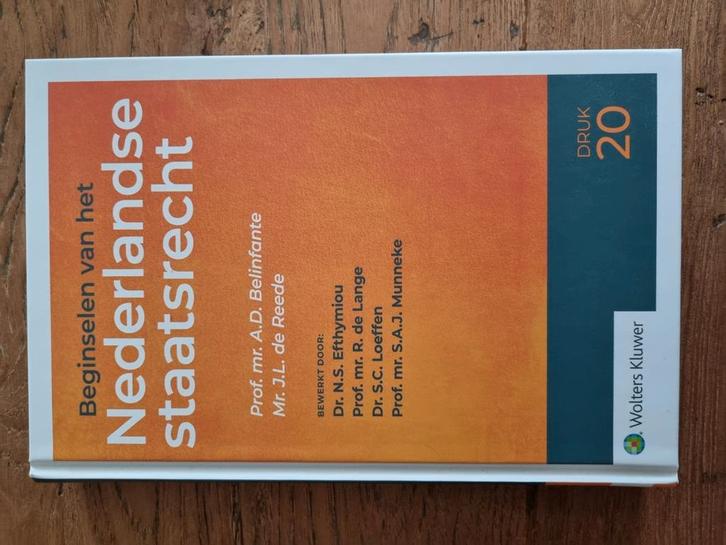 A.D. Belinfante - Beginselen van het Nederlandse staatsrecht, Boeken, Wetenschap, Zo goed als nieuw, Ophalen of Verzenden