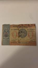 Nederlands indie 1 gulden 1940, Postzegels en Munten, Bankbiljetten | Nederland, Ophalen of Verzenden