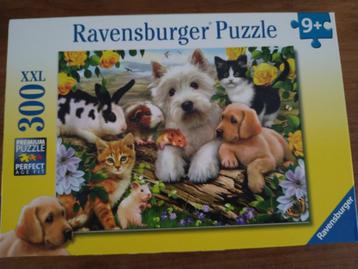 Ravensburger Puzzel 300 XXL Dieren Vriendjes 9+ Sint beschikbaar voor biedingen