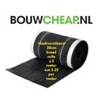 Hoekvorstband rollengte:5 meter Bouwcheap, Ophalen of Verzenden, Nieuw, Zwart