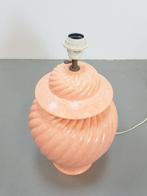 Vintage Kostka tafellamp keramiek France '80 Regency roze, Minder dan 50 cm, Overige materialen, Gebruikt, Vintage