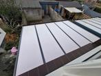 5x polycarbonaat kanaalplaat opaal wit 3,5 meter, Tuin en Terras, Overkappingen, Ophalen, Gebruikt