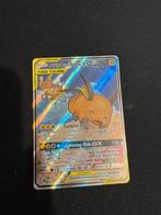 Raichu & Alolan Raichu Tag Team - Pokémonkaart, Ophalen of Verzenden, Zo goed als nieuw, Losse kaart, Foil