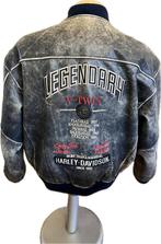 Super rare vintage Harley Davidson bomberjacket size M, Ophalen of Verzenden, Tweedehands, Jas | leer, Harley Davidson