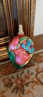 Prachtige! grote Vintage kerstbal, Ophalen of Verzenden