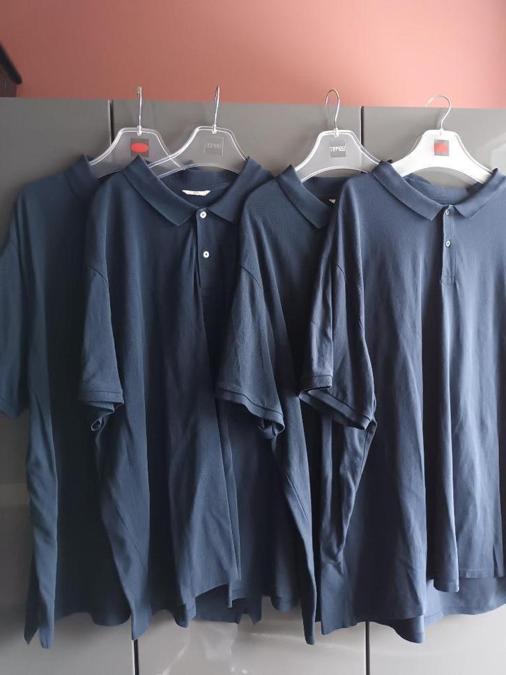 zgan 8 poloshirts 5xxl in 4 verschillende kleuren, Kleding | Heren, Polo's, Zo goed als nieuw, Overige maten, Blauw, Ophalen of Verzenden