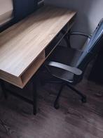 Mooi bureau + stoel, Huis en Inrichting, Bureaus, Zo goed als nieuw, Ophalen