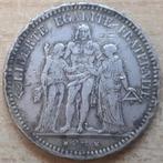 Frankrijk, 5 Francs 1875 - zilver, Postzegels en Munten, Munten | Europa | Niet-Euromunten, Frankrijk, Zilver, Ophalen of Verzenden