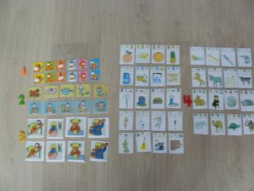 Kaartjes: logisch rangschikken, memory en kwartetspelletje. beschikbaar voor biedingen