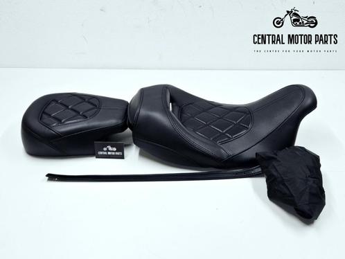 Low Profile Duo Zadel Touring 2009-up Diamond Stitched, Motoren, Onderdelen | Harley-Davidson, Nieuw, Ophalen of Verzenden
