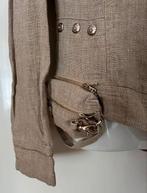 APHERE donker beige /goudkleur jasje maat 36, Kleding | Dames, Bruin, Ophalen of Verzenden, Zo goed als nieuw, Jasje