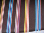 Maharam Stripes by Paul Smith; Rhythmic Stripe; meubelstof, Hobby en Vrije tijd, Stoffen en Lappen, Wol, Bruin, 120 cm of meer