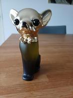 Parfumfles in vorm van Franse buldog, Verzamelen, Parfumverzamelingen, Ophalen of Verzenden, Zo goed als nieuw, Parfumfles, Gevuld