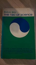 R.G.H. SIU. THE TAO OF SCIENCE, Ophalen of Verzenden, Gelezen