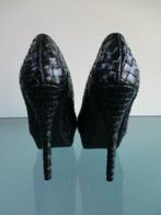 GRATIS VERZENDEN | NIEUWE pinup zwarte hakken 36, Verzenden, Zwart, Nieuw, Schoenen met hoge hakken