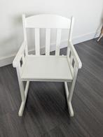 Een witte, leuke kinder schommelstoel van Ikea!, Ophalen, Gebruikt, Stoel(en)