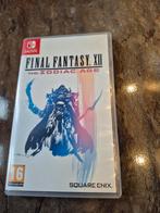 Nintendo switch spel final fantasy 12, 1 speler, Ophalen of Verzenden, Zo goed als nieuw, Role Playing Game (Rpg)