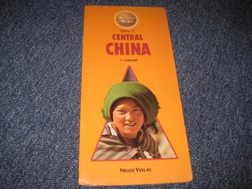 wegenkaart van Centraal China, Boeken, Atlassen en Landkaarten, Gelezen, Landkaart, Overige gebieden, 2000 tot heden, Verzenden