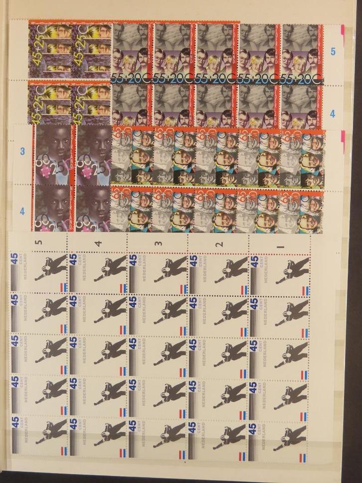 NEDERLAND leuke partij VELDELEN - veel materiaal (B79) - 1/2, Postzegels en Munten, Postzegels | Volle albums en Verzamelingen