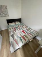 Bed boxspring 160*220, Huis en Inrichting, Slaapkamer | Bedden, Ophalen, Gebruikt, Tweepersoons, 160 cm