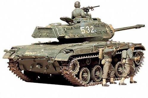 Tamiya 1:35 US M41 Walker Bulldog w. crew - SEALED, Hobby en Vrije tijd, Modelbouw | Auto's en Voertuigen, Nieuw, Tank, 1:32 tot 1:50